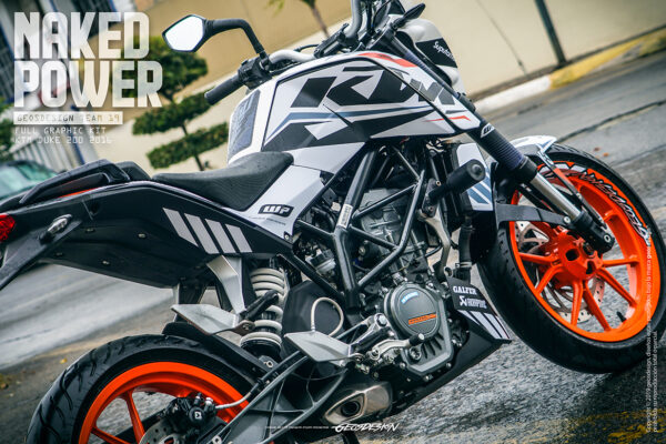 GEOSDESIGN TEAM 19 - KTM DUKE 200/390 1st Gen. - Imagen 4