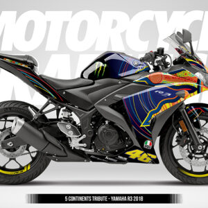 5 CONTINENTS TRIBUTE - YAMAHA R3 15-18