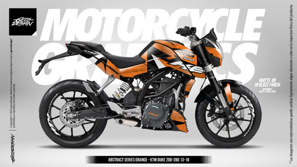 ABSTRACT SERIES - KTM DUKE 200/390 1st Gen. - Imagen 4