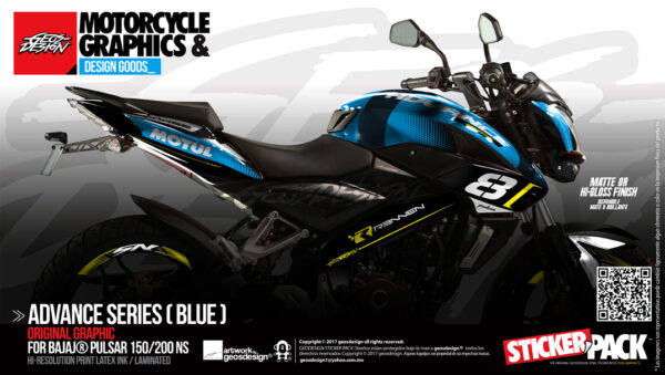 ADVANCE SERIES - BAJAJ PULSAR NS 160/200 - Imagen 4
