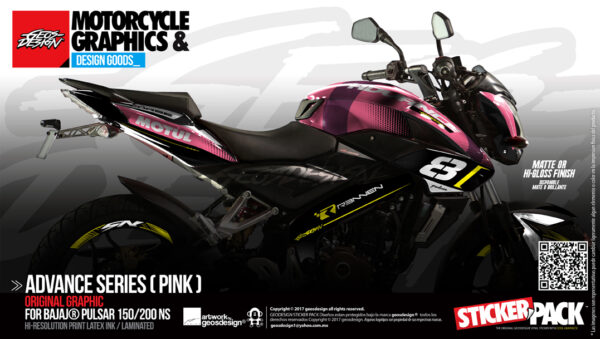 ADVANCE SERIES - BAJAJ PULSAR NS 160/200 - Imagen 6