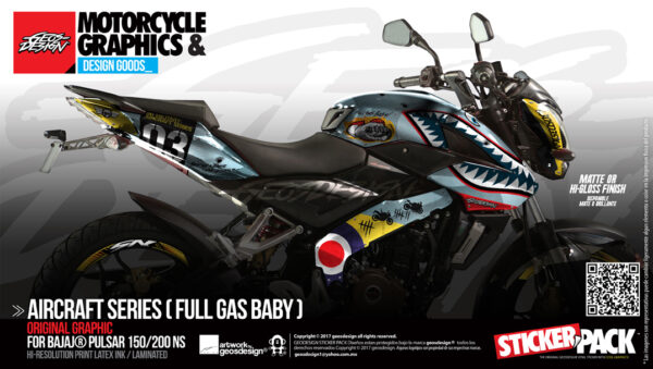 AIRCRAFT SERIES - BAJAJ PULSAR NS 160/200
