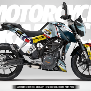AIRCRAFT SERIES - KTM DUKE 200/390 1st Gen.