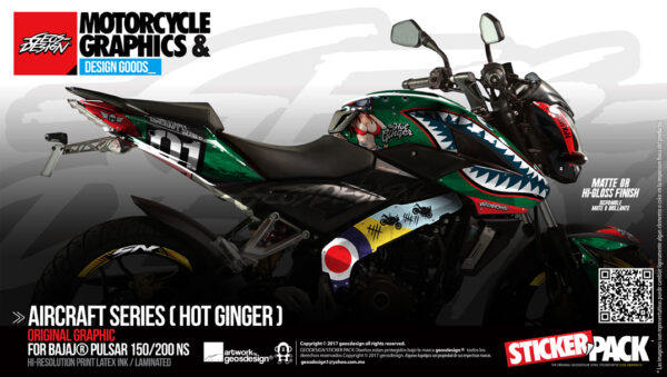 AIRCRAFT SERIES - BAJAJ PULSAR NS 160/200 - Imagen 4