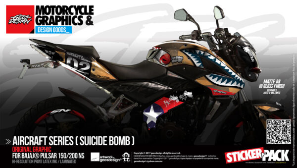 AIRCRAFT SERIES - BAJAJ PULSAR NS 160/200 - Imagen 5