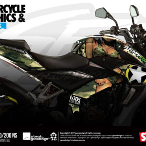 ARMY FORCE - BAJAJ PULSAR NS 160/200