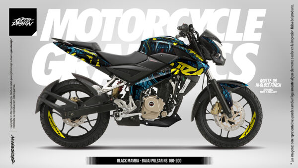 BLACK MAMBA - BAJAJ PULSAR NS 160/200