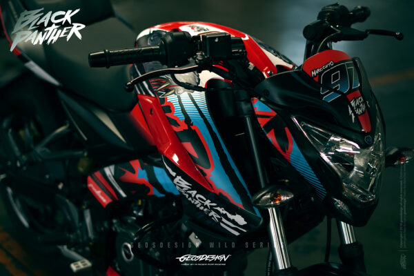 BLACK PANTHER - BAJAJ PULSAR NS 160/200 - Imagen 5