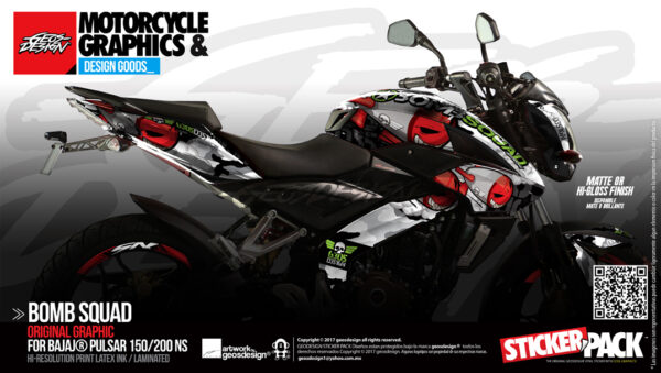 BOMB SQUAD - BAJAJ PULSAR NS 160/200