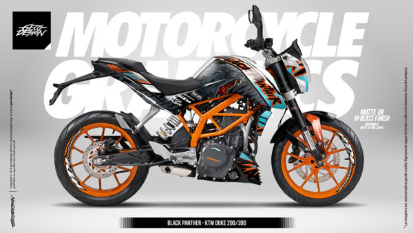 BLACK PANTHER - KTM DUKE 200/390 1st Gen.