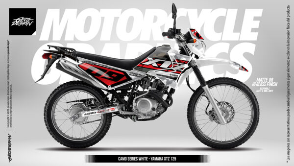 CAMO SERIES - YAMAHA XTZ125 02-18