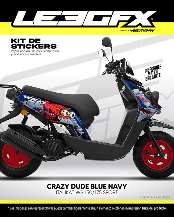 CRAZY DUDE - ITALIKA WS SPORT - Imagen 4