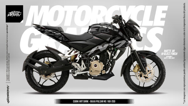 CUBIK ART - BAJAJ PULSAR NS 160/200 - Imagen 5