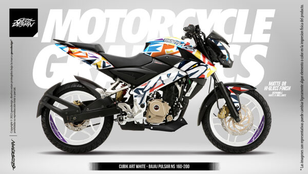 CUBIK ART - BAJAJ PULSAR NS 160/200 - Imagen 6
