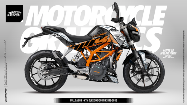 FULL GAS - KTM DUKE 200/390 1st Gen.