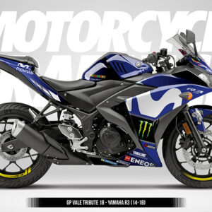 GP VALE TRIBUTE 18 TRIBUTE - YAMAHA R3 15-18