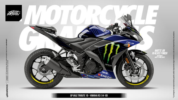 GP VALE TRIBUTE 19 TRIBUTE - YAMAHA R3 15-18