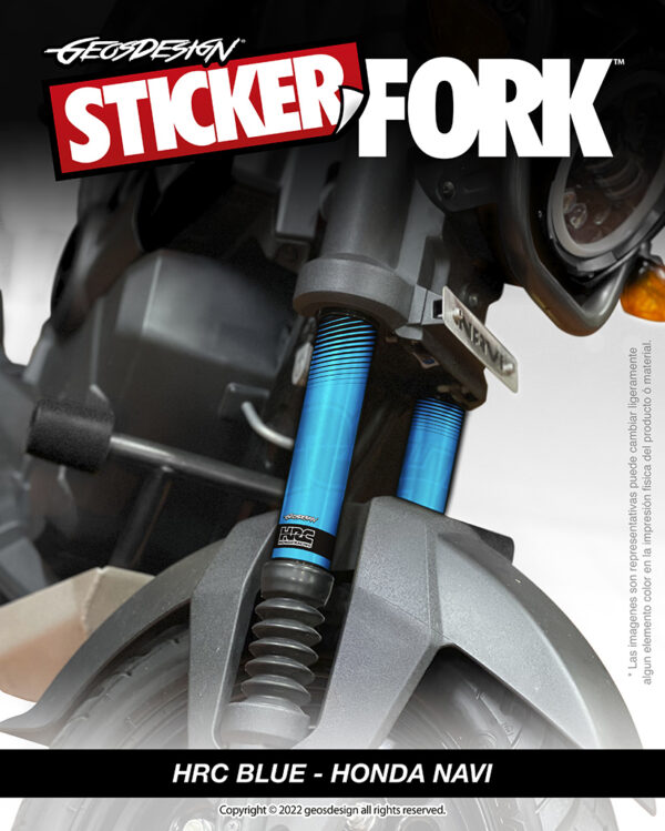 STICKERS PARA BARRAS ( FORKS STICKERS ) - HONDA NAVI - Imagen 10