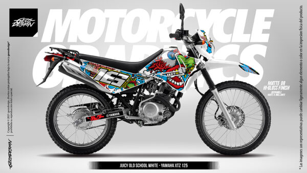 JUICY OLD SCHOOL - YAMAHA XTZ125 02-18