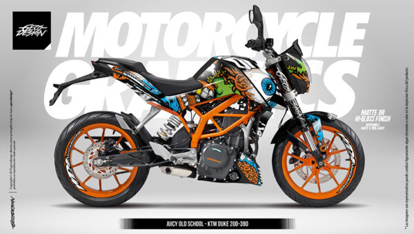 JUICY OLD SCHOOL - KTM DUKE 200/390 1st Gen.