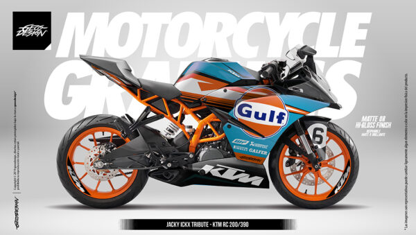 JACKY ICKX TRIBUTE - KTM RC 200/390 15-21