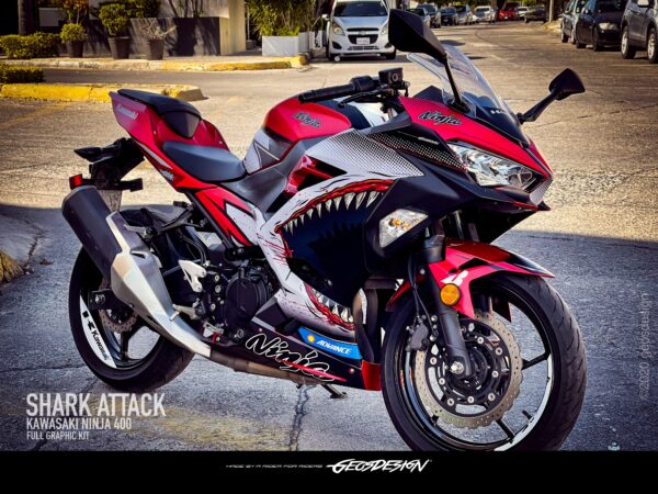 SHARK ATTACK - KAWASAKI NINJA 400 - Imagen 7