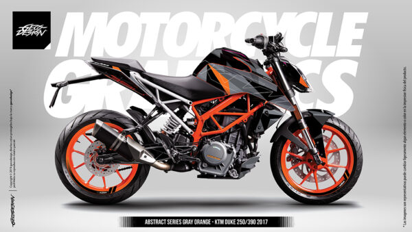 ABSTRACT SERIES - KTM DUKE 200/250/390 NG - Imagen 4