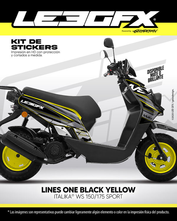 LINES ONE - ITALIKA WS SPORT - Imagen 6