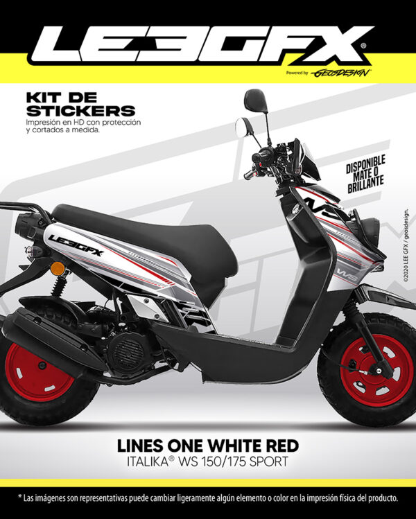 LINES ONE - ITALIKA WS SPORT - Imagen 8
