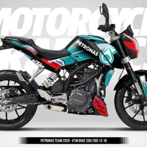 PETRONAS TEAM 2020 - KTM DUKE 200/390 1st Gen.