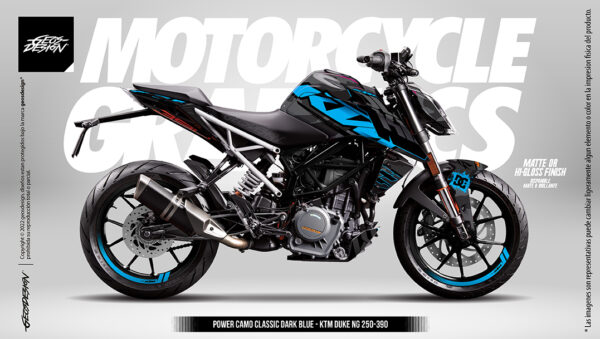 POWER CAMO CLASSIC - KTM DUKE 200/250/390 NG