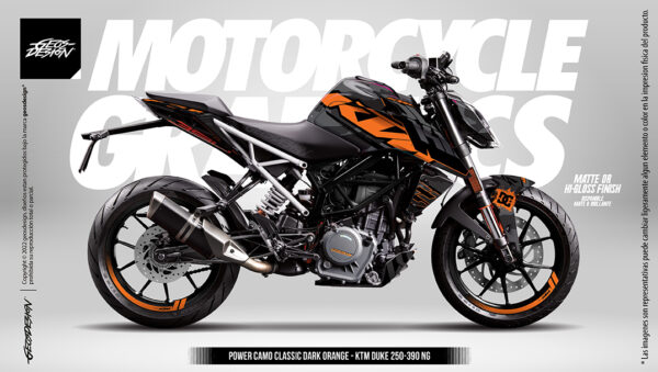 POWER CAMO CLASSIC - KTM DUKE 200/250/390 NG - Imagen 4