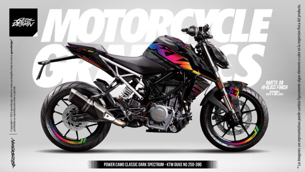 POWER CAMO CLASSIC - KTM DUKE 200/250/390 NG - Imagen 6