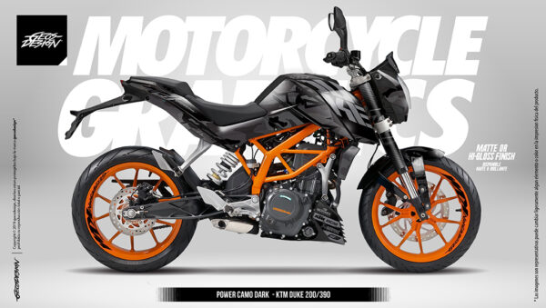 POWER CAMO - KTM DUKE 200/390 1st Gen. - Imagen 4