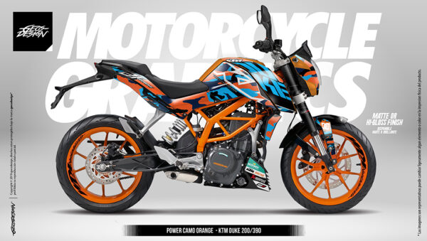 POWER CAMO - KTM DUKE 200/390 1st Gen. - Imagen 5