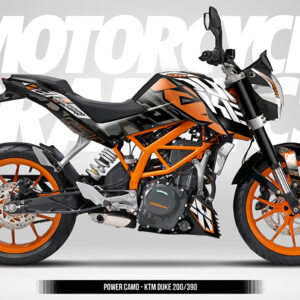 POWER CAMO - KTM DUKE 200/390 1st Gen.