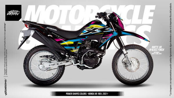POWER SHAPES - HONDA XR190
