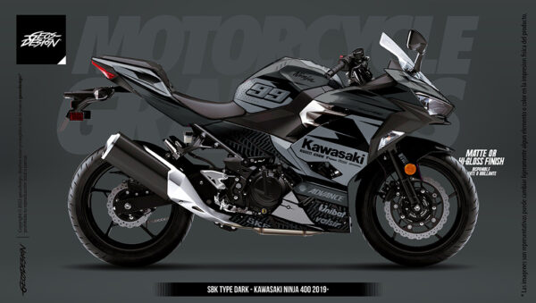SBK TYPE - KAWASAKI NINJA 400 - Imagen 4