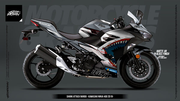 SHARK ATTACK - KAWASAKI NINJA 400 - Imagen 5