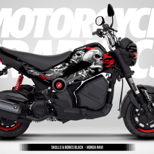 SKULLS AND BONES - HONDA NAVI / ITALIKA BIT