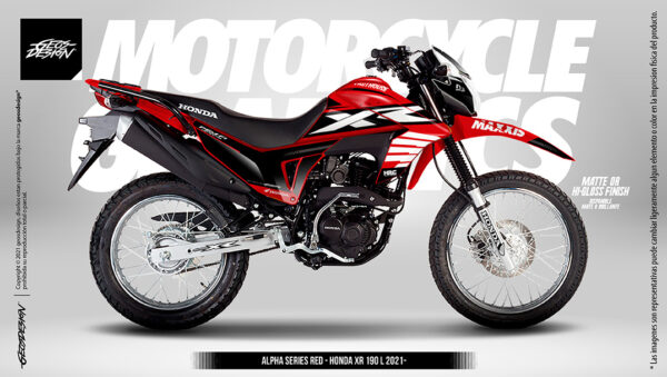 ALPHA SERIES - HONDA XR190