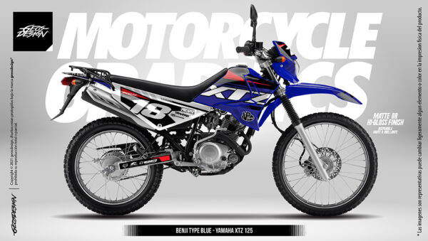 BENJI TYPE - YAMAHA XTZ125 02-18