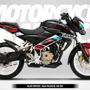 BLACK PANTHER - BAJAJ PULSAR NS 160/200
