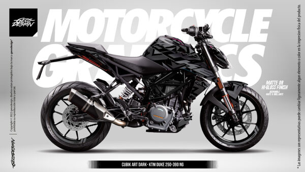 CUBIK ART - KTM DUKE 200/250/390 NG - Imagen 4