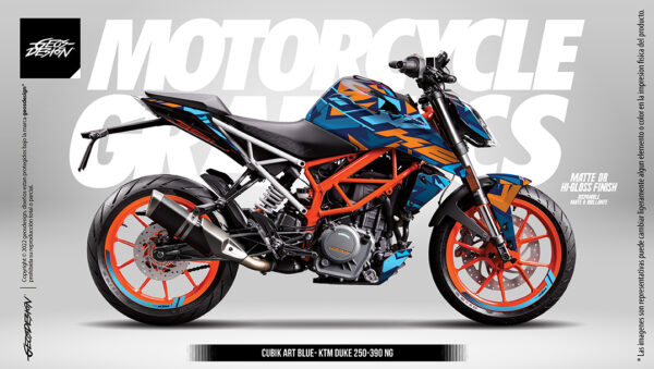 CUBIK ART - KTM DUKE 200/250/390 NG
