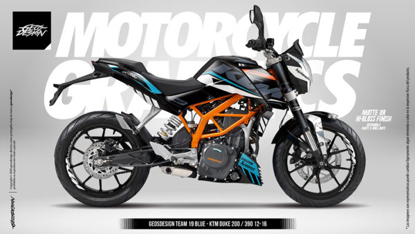 GEOSDESIGN TEAM 19 - KTM DUKE 200/390 1st Gen. - Imagen 5