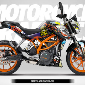 GRAFFITI - KTM DUKE 200/390 1st Gen.