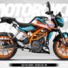 JACKY ICKX TRIBUTE - KTM DUKE 200/390 1st Gen.