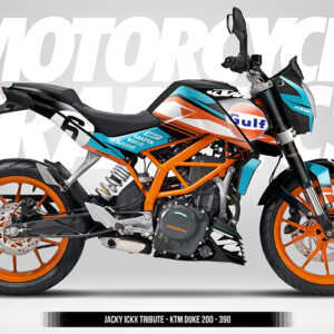 JACKY ICKX TRIBUTE - KTM DUKE 200/390 1st Gen.