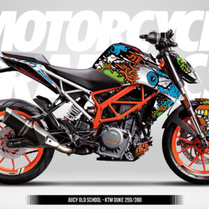 JUICY OLD SCHOOL - KTM DUKE 200/250/390 NG